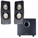 Insignia - 2.1 Bluetooth Lighted Speaker System (3-Piece) - Black - Insignia - Simple Cell Shop, Free shipping from Maryland!