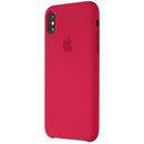 Apple Silicone Case (MQT82ZM/A) for iPhone Xs / iPhone X - Rose Red - Apple - Simple Cell Shop, Free shipping from Maryland!
