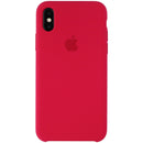 Apple Silicone Case (MQT82ZM/A) for iPhone Xs / iPhone X - Rose Red - Apple - Simple Cell Shop, Free shipping from Maryland!