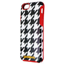 M-Edge LoudMouth Hybrid Case for Apple iPhone 6/6s - Black/White/Red Houndstooth - M-Edge - Simple Cell Shop, Free shipping from Maryland!