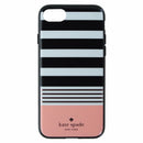 Kate Spade Flexible Hardshell for Apple iPhone 7- Stripe Black / White / Pink - Kate Spade - Simple Cell Shop, Free shipping from Maryland!