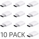 10x Samsung (EE - GN930BWEGUS) Micro USB Adapter for USB-C Devices - White - Samsung - Simple Cell Shop, Free shipping from Maryland!