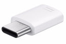 10x Samsung (EE - GN930BWEGUS) Micro USB Adapter for USB-C Devices - White - Samsung - Simple Cell Shop, Free shipping from Maryland!