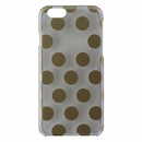 Agent18 Slimshield Case for iPhone 6s and iPhone 6 - Clear / Gold Polka Dots - Agent18 - Simple Cell Shop, Free shipping from Maryland!
