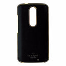 Kate Spade Wrap Case for Motorola Droid Turbo 2 - Saffiano Leather Black Gold - Kate Spade - Simple Cell Shop, Free shipping from Maryland!