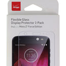 Verizon Flexible Glass Display Protector for Moto Z2 Force Edition - Clear - Verizon - Simple Cell Shop, Free shipping from Maryland!