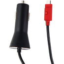 Verizon Coiled Cable Car Charger with Micro-USB & LED Connector - Black - Verizon - Simple Cell Shop, Free shipping from Maryland!