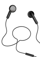 Defunc Go TALK D0111 In-Ear Earbud Headphones with Mic and Remote - Black