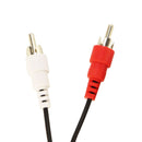 General Electric (33571) 6Ft RCA Stereo Audio Cable - Black - General Electric - Simple Cell Shop, Free shipping from Maryland!