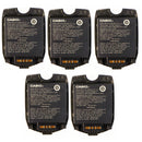 KIT 5x Casio 1540mAh Battery (BTE711B) 3.7V for GzOne Boulder - Black - Casio - Simple Cell Shop, Free shipping from Maryland!