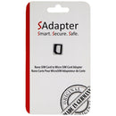 Sadapter Nano SIM to Micro SIM Card Adapter (999765-SNCA) - Gray - Sadapte - Simple Cell Shop, Free shipping from Maryland!