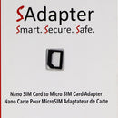 Sadapter Nano SIM to Micro SIM Card Adapter (999765-SNCA) - Gray - Sadapte - Simple Cell Shop, Free shipping from Maryland!