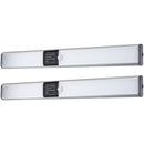 Lepotec 18 LED Under Cabinet Motion Lights (2 Pack) - Silver / White LED - Lepotec - Simple Cell Shop, Free shipping from Maryland!