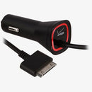 Verizon 2.1A Car Charger with 30 Pin Connection - Black / Red - APL21VPC-F2 - Verizon - Simple Cell Shop, Free shipping from Maryland!
