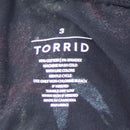 Torrid Womens Black Floral Stretchy Pants - Black/Flowers - Size 3 XL - Torrid - Simple Cell Shop, Free shipping from Maryland!
