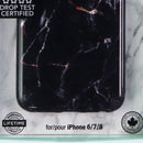 Habitu Sahara Marble Case for Apple iPhone SE (2020) / iPhone 8 / 7/ 6s - Black - Habitu - Simple Cell Shop, Free shipping from Maryland!