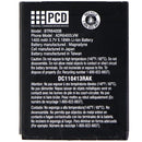 PCD Replacement Rechargeable 1,400mAh Battery (BTR6400B) - PCD - Simple Cell Shop, Free shipping from Maryland!