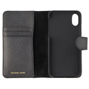 Michael Kors Saffiano Leather Folio Case for Apple iPhone XS/X - Black - Michael Kors - Simple Cell Shop, Free shipping from Maryland!