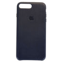 Apple Leather Case Cover for Apple iPhone 8 Plus 7 Plus - Midnight Blue - Apple - Simple Cell Shop, Free shipping from Maryland!