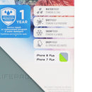 LifeProof FRE Waterproof Case for iPhone 8 Plus/7 Plus - Drop In/Gray/Lime Green - LifeProof - Simple Cell Shop, Free shipping from Maryland!