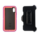 OtterBox Defender Series Screenless Case w/Holster for iPhone X 10 - Coral Dot - OtterBox - Simple Cell Shop, Free shipping from Maryland!
