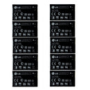 KIT 10x LG LGIP-430N 900 mAh Replacement Battery for LG LX290 - LG - Simple Cell Shop, Free shipping from Maryland!