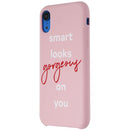 My Social Canvas Soft Silicone Case for iPhone XR - Pink/Smart Looks Gorgeous
