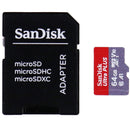 SanDisk Ultra Plus microSDXC UHS-1 Card 64GB / 100MB/s