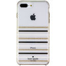 Kate Spade Gold Feeder Stripe Hard Case for Apple iPhone (7+) / (8+) - Clear - Kate Spade - Simple Cell Shop, Free shipping from Maryland!