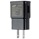 Samsung (5V/1.55A) Single USB Wall Charger Travel Adapter - Black (EP-TA50JBE)