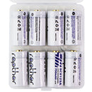 Rapthor 3.7V RCR123A Lithium Batteries (750mAh 8 Pack Set) for Arlo Camera - Rapthor - Simple Cell Shop, Free shipping from Maryland!