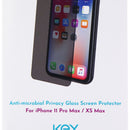 Key Privacy Glass Screen Protector for iPhone 11 Pro Max / XS Max - Key - Simple Cell Shop, Free shipping from Maryland!
