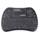 Yagala Rechargeable Mini Keyboard with USB Dongle for TV/PC/Tablets - Black - Yagala - Simple Cell Shop, Free shipping from Maryland!