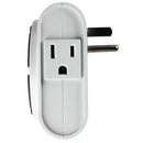 15 Amp 7-Day Indoor Plug-In SunSmart Digital Timer w/ 2-Grounded Outlets - White - Defiant - Simple Cell Shop, Free shipping from Maryland!