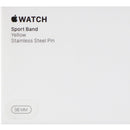 Apple Watch Sport Band (38mm) for Apple Watch Any Series 38mm & 40mm - Yellow - Apple - Simple Cell Shop, Free shipping from Maryland!