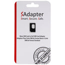 Sadapter Nano SIM to Full SIM Card Adapter (SADAPTER4FFTO2FFBLK) - Gray - Sadapter - Simple Cell Shop, Free shipping from Maryland!