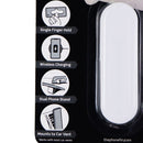PhoneFin Flex Series Single Finger Phone Grip for Smartphones - White - PhoneFin - Simple Cell Shop, Free shipping from Maryland!