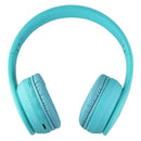 Midola Wireless Bluetooth Over The Ear Foldable Headphones for Kids - Cyan - Midola - Simple Cell Shop, Free shipping from Maryland!