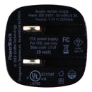 Griffin PowerBlock Single USB (5.2V / 2.1A) Wall Charger - Black (MASM-00992) - Griffin - Simple Cell Shop, Free shipping from Maryland!
