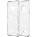 Kate Spade Protective Hardshell Case for Galaxy S9 - Clear/ White Floral w/ Gems - Kate Spade - Simple Cell Shop, Free shipping from Maryland!