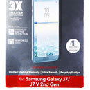 Zagg Invisible Shield Tempered Glass + Screen Protector for Samsung Galaxy J7 - Zagg - Simple Cell Shop, Free shipping from Maryland!