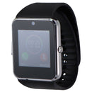Amazqi Touch Screen Smart Watch (No Cellular) with Built-in Cam - Black/Silver - Amazqi - Simple Cell Shop, Free shipping from Maryland!