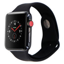 Apple Watch Series 3 Space Black Stainless Steel (GPS+Cellular) 42mm Black Sport - Apple - Simple Cell Shop, Free shipping from Maryland!