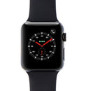 Apple Watch Series 3 Space Black Stainless Steel (GPS+Cellular) 42mm Black Sport - Apple - Simple Cell Shop, Free shipping from Maryland!