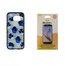 Sonix Blue Flowers Case and Qmadix Screen Protector 3-Pack for Samsung Galaxy S6 - Sonix - Simple Cell Shop, Free shipping from Maryland!
