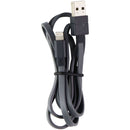 Ventev (3.3Ft) Charge & Sync USB Flat Tangle-Free Cable for iPhones - Gray - Ventev - Simple Cell Shop, Free shipping from Maryland!