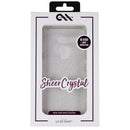 Case-Mate Sheer Crystal Case for LG G8 ThinQ - Silver Glitter/Clear