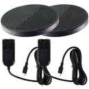 Verizon Fast Charge Qi Wireless Charging Pad (2 Pack) - Black (WC10WGGL2PK-AL) - Verizon - Simple Cell Shop, Free shipping from Maryland!
