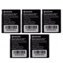 KIT 5x Kyocera SCP-54LBPS 1600 mAh Replacement Battery for Kyocera Hydro EDGE - Kyocera - Simple Cell Shop, Free shipping from Maryland!