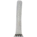Apple Watch (38mm) Rubber Watch Band - Clear/Glitter - Unbranded - Simple Cell Shop, Free shipping from Maryland!